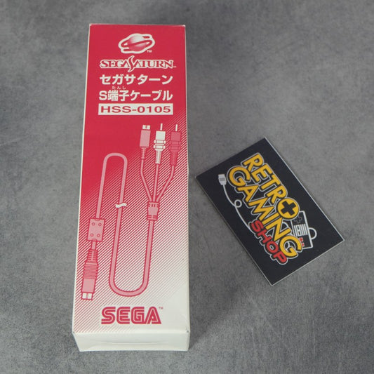 Sega Saturn S-Video Cable HSS-0105 Nuovo