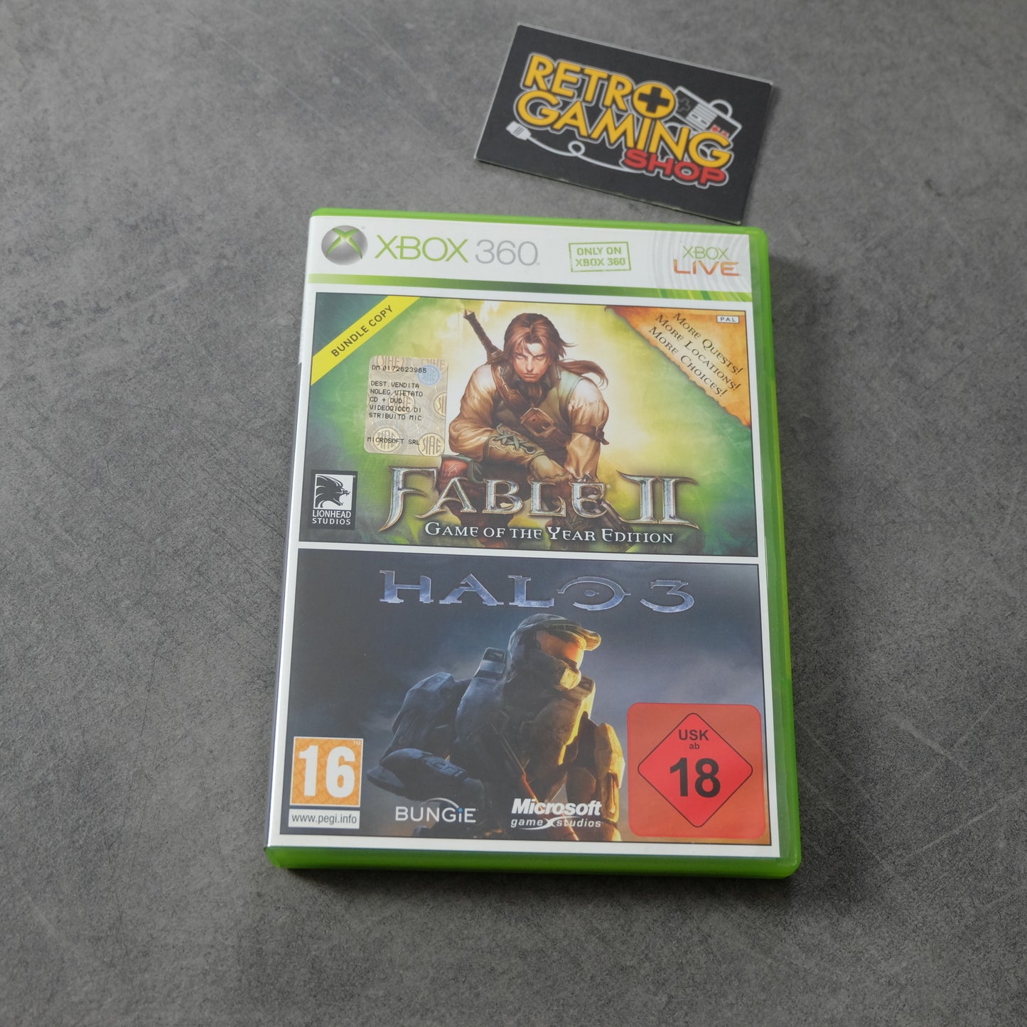 Fable 2 / Halo 3 Bundle