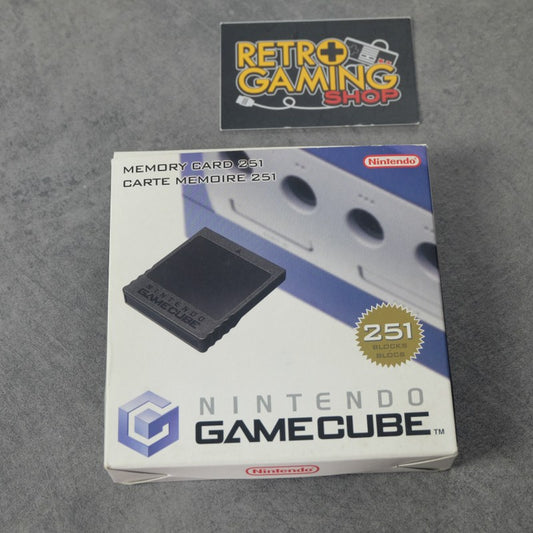 Memory Card 251 Blocchi Gamecube Boxata