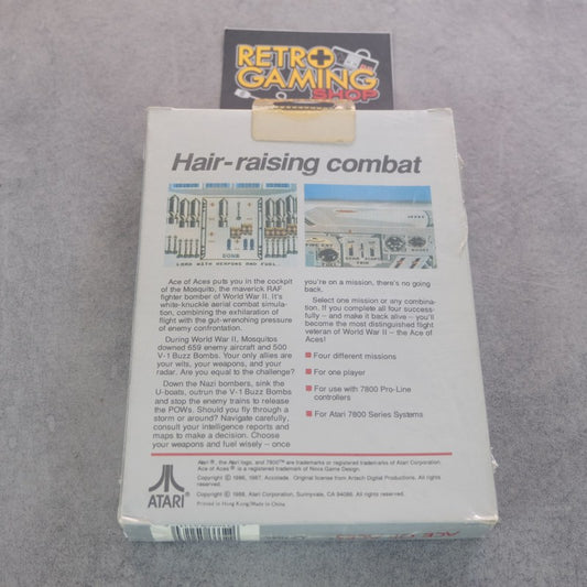 Ace of Aces Atari 7800 Nuovo