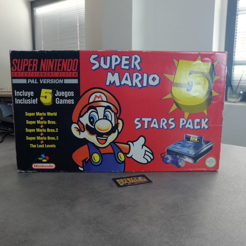 Super Nintendo Pal 5 Stars Pack