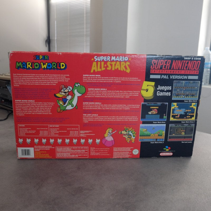 Super Nintendo Pal 5 Stars Pack