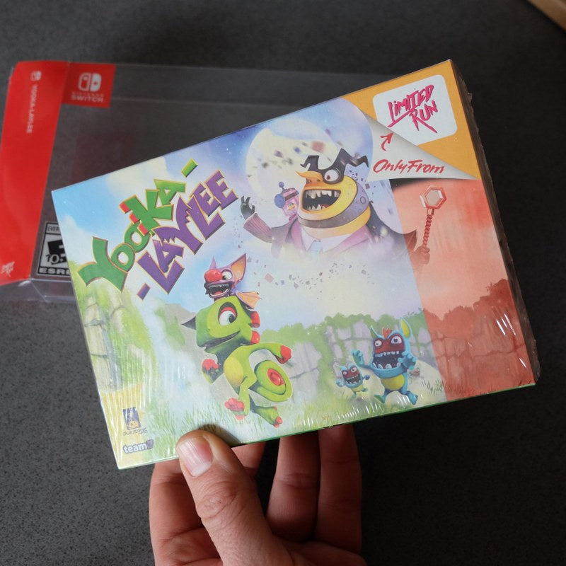 Yooka Laylee Limited Run + Vinile Original Game Soundtrack Nuovi